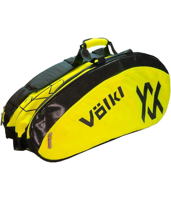 Bolso Tour Combi  6-9 Raquetas Amarillo/ Negro
