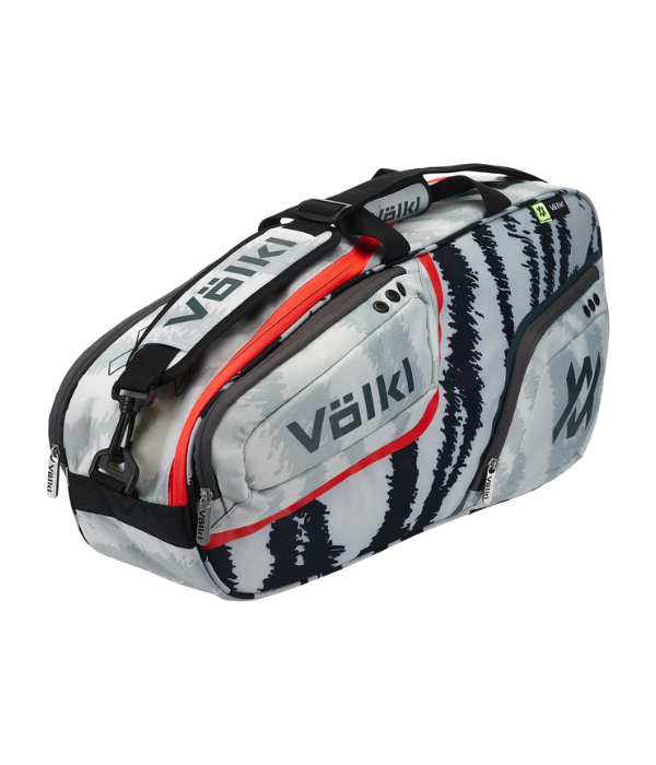 Bolso pro Zebra Blanco/Negro 3-5 Raquetas