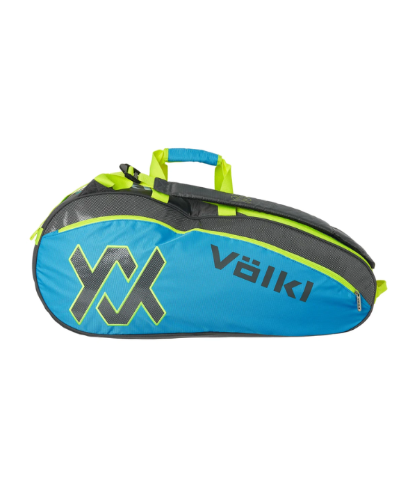 Bolso Tour Combi 6-9 Raquetas Azul/ Gris/ Amarillo