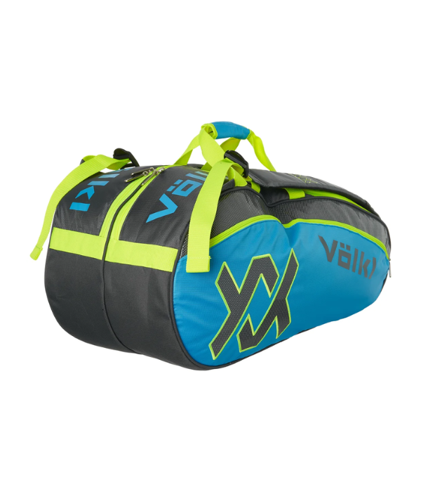 Bolso Tour Combi 6-9 Raquetas Azul/ Gris/ Amarillo