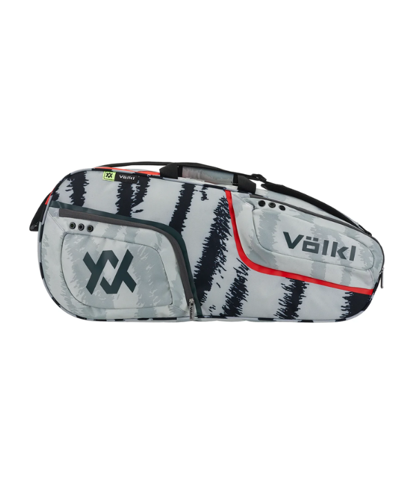 Bolso pro Zebra Blanco/Negro 3-5 Raquetas