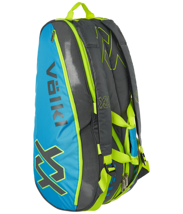 Bolso Tour Combi 6-9 Raquetas Azul/ Gris/ Amarillo
