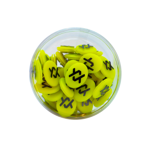 Vibra Stop Amarillo Neón Pack 48 unidades