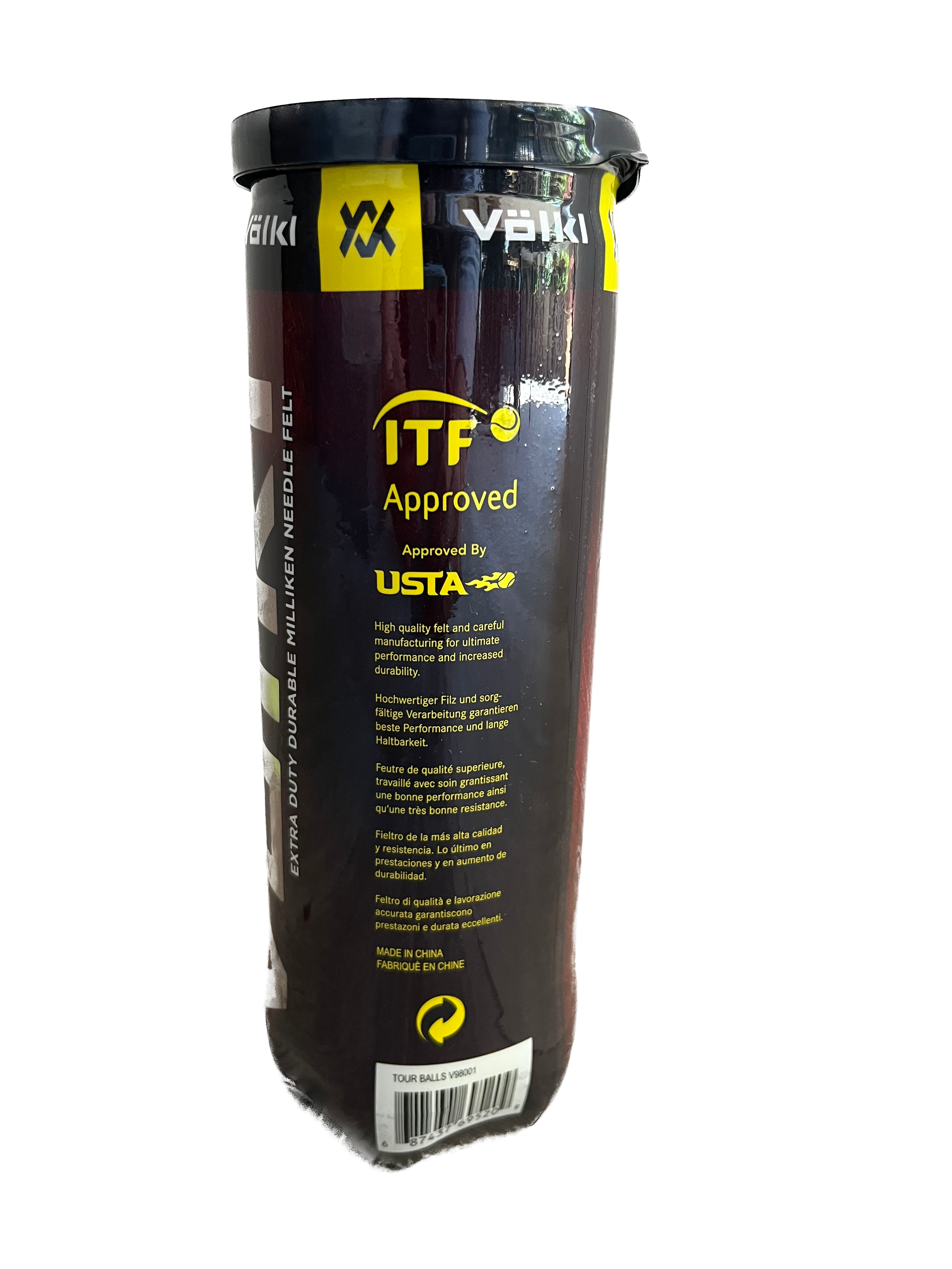 Tarro Pelotas Tour Volkl Pro Ball 3 bolas