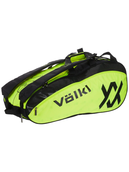 Bolso Tour Combi  6-9 Raquetas Amarillo/ Negro