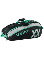 Bolso Tour Combi 6-9 Raquetas Negro/Turquesa/ Plata