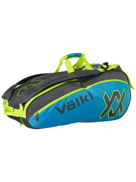 Bolso Tour Combi 6-9 Raquetas Azul/ Gris/ Amarillo