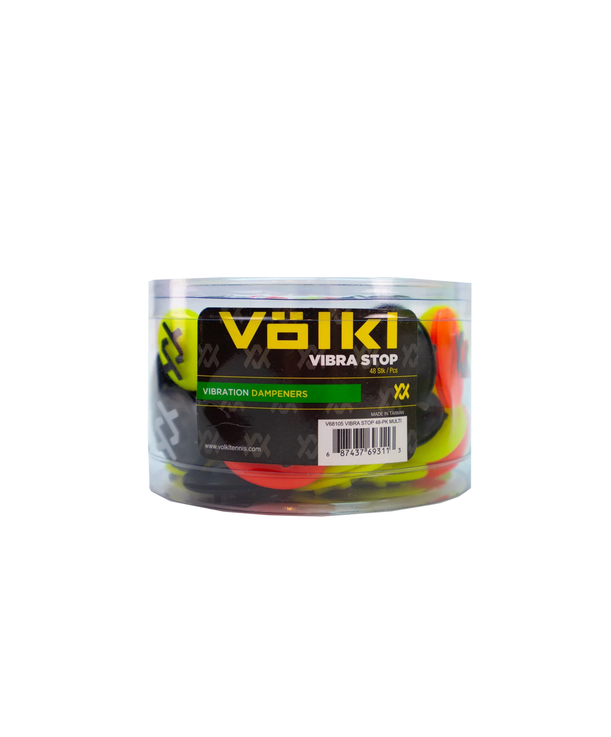 Vibra Stop Amarillo Neón Pack 48 unidades